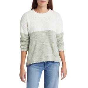 NWOT Bobeau High-Low Color Block Sweater